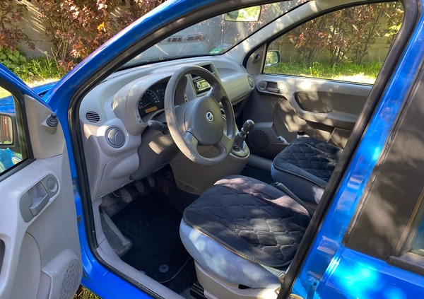 Fiat Panda cena 6200 przebieg: 183154, rok produkcji 2006 z Wielichowo małe 154